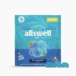 ALLSWELL - Sour Blue Raspberry Gummies [100mg] THC